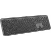 Logitech K950 Signature plonas klaviatūra biurui RF belaidė Bluetooth QWERTY danų suomių šiaurės šalių švedų grafito