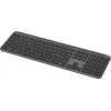 Logitech K950 Signature plonas klaviatūra biurui RF belaidė Bluetooth QWERTY danų suomių šiaurės šalių švedų grafito