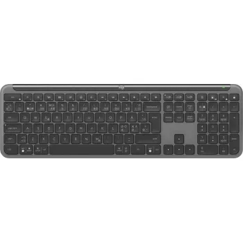Logitech K950 Signature plonas klaviatūra biurui RF belaidė Bluetooth QWERTY danų suomių šiaurės šalių švedų grafito