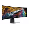 Samsung G95SC kompiuterio monitorius 124,5 cm (49 colių) 5120 x 1440 Dual QHD OLED sidabrinis