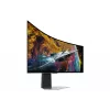 Samsung G95SC kompiuterio monitorius 124,5 cm (49 colių) 5120 x 1440 Dual QHD OLED sidabrinis