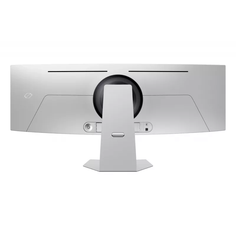 Samsung G95SC kompiuterio monitorius 124,5 cm (49 colių) 5120 x 1440 Dual QHD OLED sidabrinis