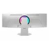 Samsung G95SC kompiuterio monitorius 124,5 cm (49 colių) 5120 x 1440 Dual QHD OLED sidabrinis
