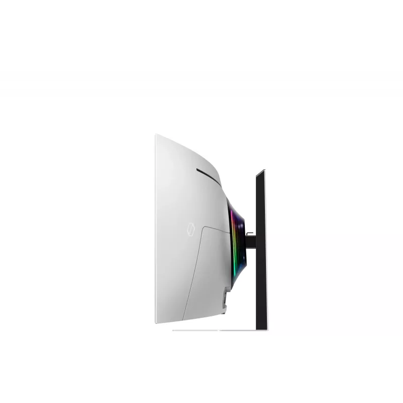 Samsung G95SC kompiuterio monitorius 124,5 cm (49 colių) 5120 x 1440 Dual QHD OLED sidabrinis