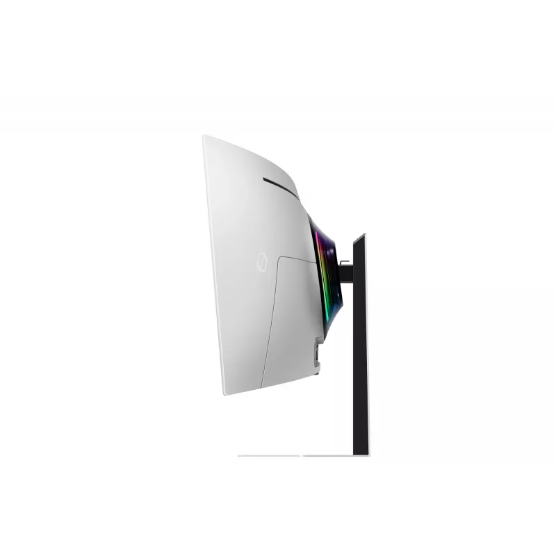 Samsung G95SC kompiuterio monitorius 124,5 cm (49 colių) 5120 x 1440 Dual QHD OLED sidabrinis