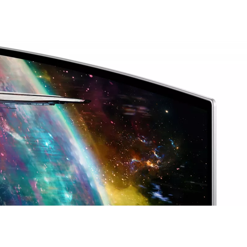Samsung G95SC kompiuterio monitorius 124,5 cm (49 colių) 5120 x 1440 Dual QHD OLED sidabrinis