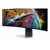 Samsung G95SC kompiuterio monitorius 124,5 cm (49 colių) 5120 x 1440 Dual QHD OLED sidabrinis