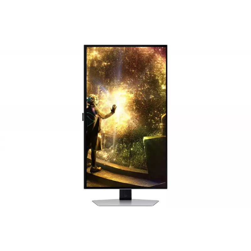 Samsung G61SD kompiuterio monitorius 68,6 cm (27 colių) 2560 x 1440 pikselių Quad HD OLED sidabrinis