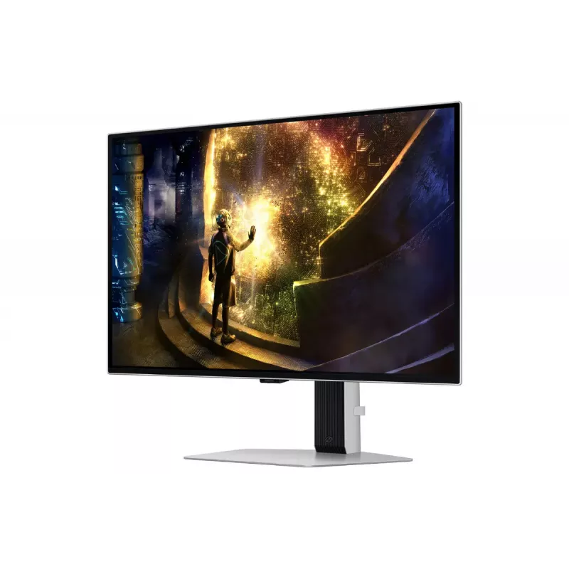 Samsung G61SD kompiuterio monitorius 68,6 cm (27 colių) 2560 x 1440 pikselių Quad HD OLED sidabrinis