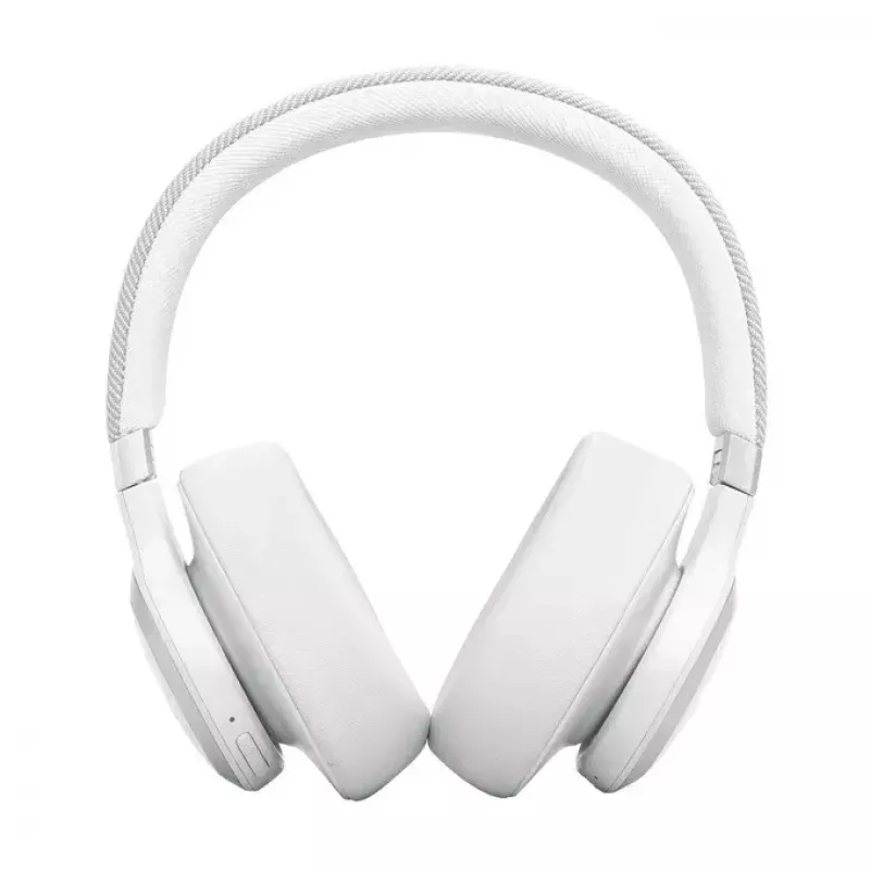 JBL Live 770NC ausinės belaidės ant ausų skambučiams/muzikai Bluetooth balta