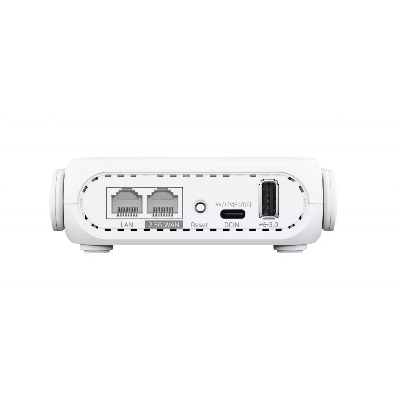 ASUS RT-BE58 Go belaidis maršrutizatorius 2,5 Gigabit Ethernet Dviejų dažnių (2,4 GHz / 5 GHz) Balta