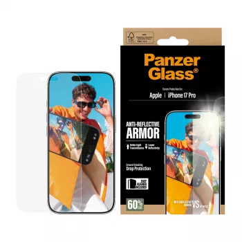 PanzerGlass Anti-Reflective Armor apsauginė plėvelė iPhone 17 Pro PG93930