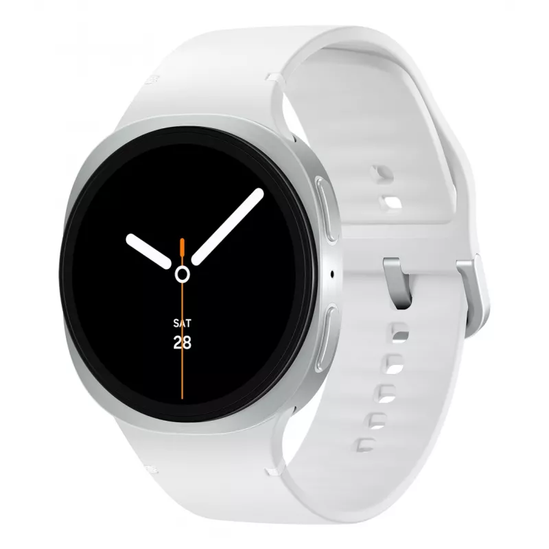 Išmanusis laikrodis Samsung Galaxy Watch 8 sidabrinis 44 mm ES modelis SM-L330NZSAEUB