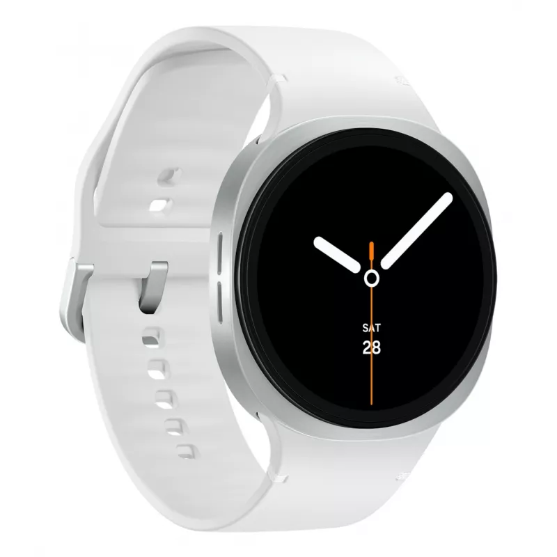 Išmanusis laikrodis Samsung Galaxy Watch 8 sidabrinis 44 mm ES modelis SM-L330NZSAEUB