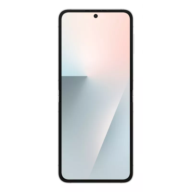 Samsung Galaxy Z Flip7 FE, 17 cm (6,7 colio), 2640 x 1080 pikselių, 8 GB, 128 GB, 50 MP, balta