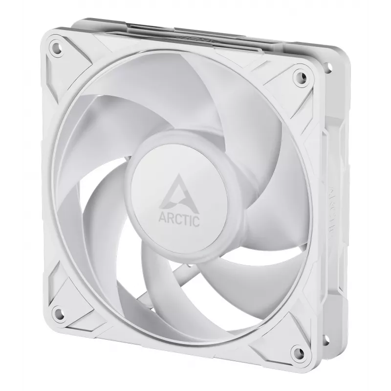 ARCTIC Freezer P12 Pro A-RGB (balta) – 3 vnt. pakuotė 120 mm A-RGB PWM ventiliatorius su kabelių skirstytuvu
