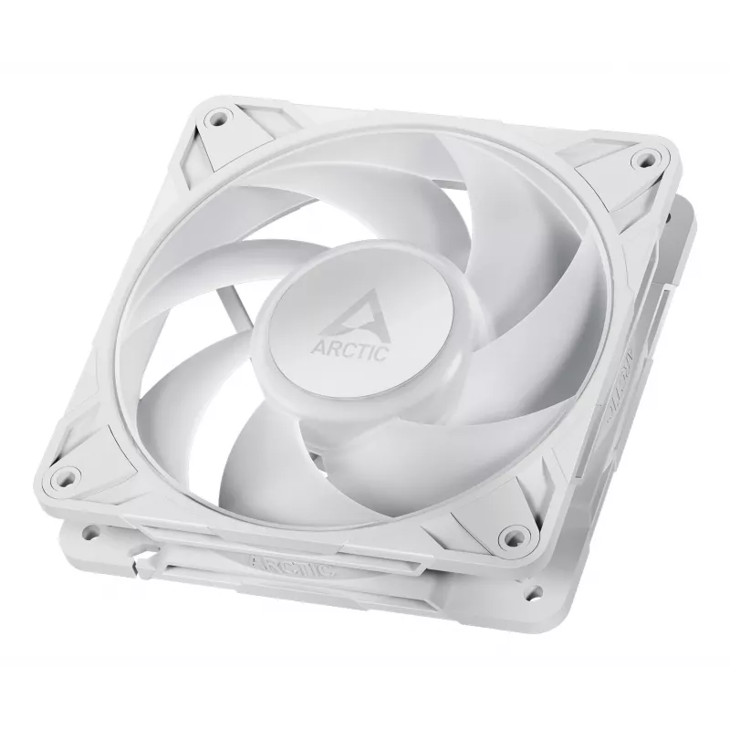 ARCTIC Freezer P12 Pro A-RGB (balta) – 3 vnt. pakuotė 120 mm A-RGB PWM ventiliatorius su kabelių skirstytuvu