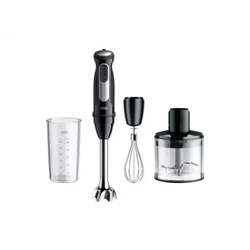 Braun MultiQuick 5 Pro MQ 55236 M 0,6 L panardinamasis trintuvas 1000 W juoda