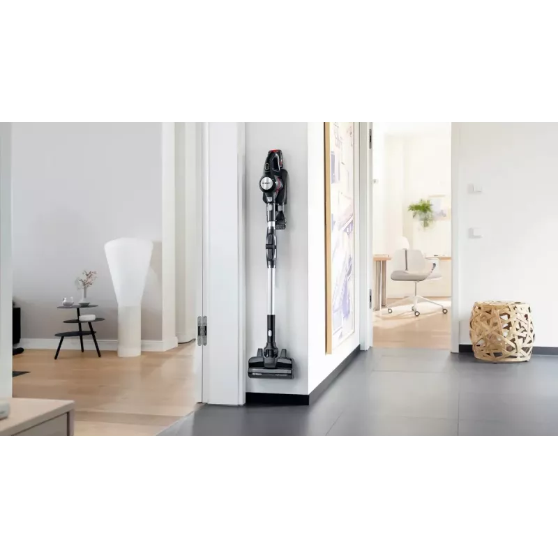 Bosch BSS715FRSH belaidis dulkių siurblys / elektrinė šluota 2-in-1 belaidis dulkių siurblys Baterija Sausas Be maišelio 0,3 L Juoda, Sidabrinė 5 Ah