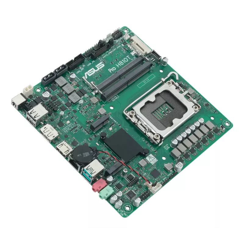 Motininė plokštė ASUS Pro H810T-CSM Intel H810 LGA 1851 mini ITX DDR5 128GB