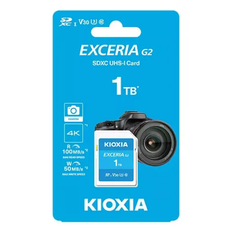 „Flash Memory Kioxia 1 TB SDXC UHS-I EXCERIA G2“