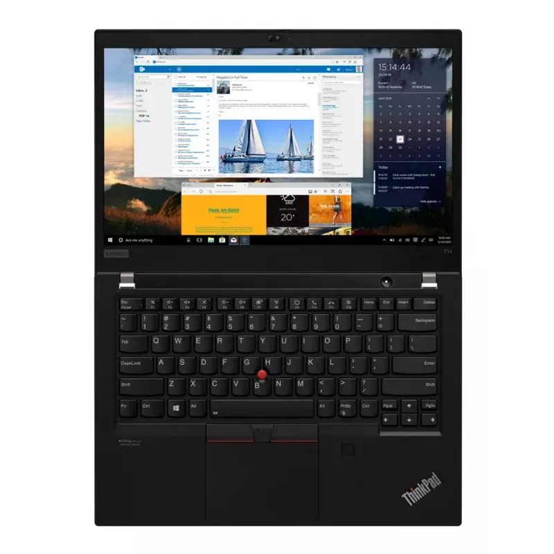 Nešiojamas kompiuteris tecXL ThinkPad T14 Gen 2 (Intel) i5-1145G7, 14 colių FHD, 16 GB DDR4, 512 GB SSD, „Wi‑Fi 6“, „Windows 11 Pro“, juodos spalvos