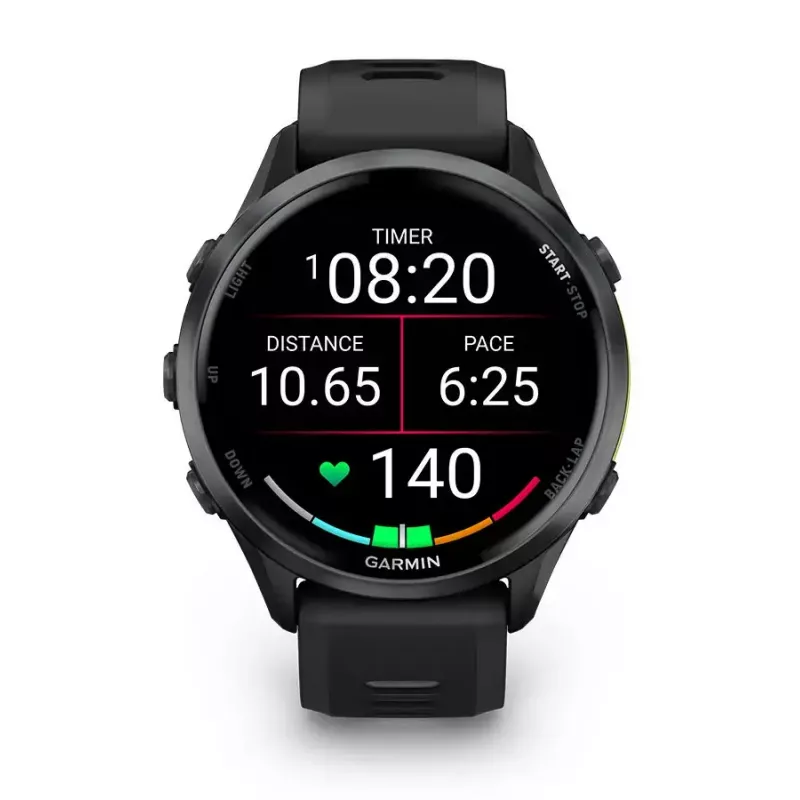 Širdies ritmo monitorius GARMIN HRM 600 krūtinės diržas Bluetooth/ANT+ juoda — reguliuojamas 72–106 mm, atsparus vandeniui