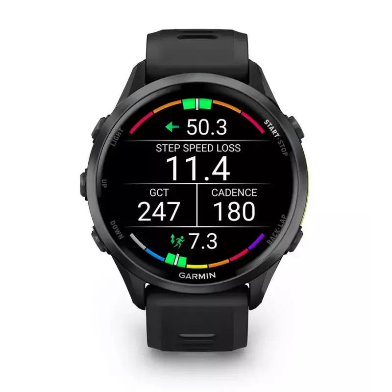 Širdies ritmo monitorius GARMIN HRM 600 krūtinės diržas Bluetooth/ANT+ juoda — reguliuojamas 72–106 mm, atsparus vandeniui