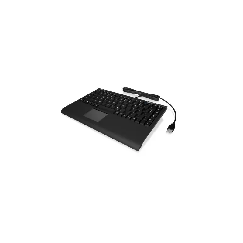KeySonic ACK-540U+ (UK) klaviatūra, skirta biurui, USB, QWERTY, UK English, juoda