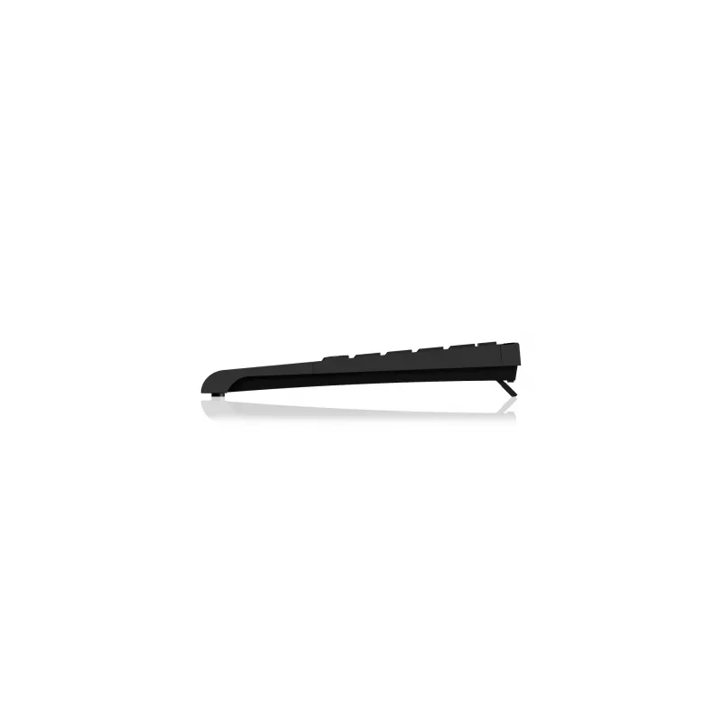 KeySonic ACK-540U+ (UK) klaviatūra, skirta biurui, USB, QWERTY, UK English, juoda