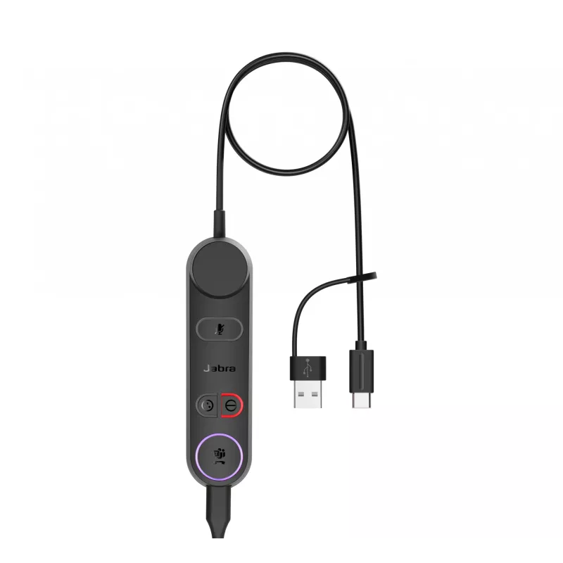Valdiklis „Jabra Engage 50 II Link USB-C/A MS“ – juodas, modelis 50-2169