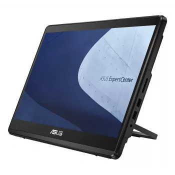Viename kompiuteryje ASUS ExpertCenter E1 AiO E1600WKAT-BMR109X 15,6 col. FHD jutiklinis ekranas, Intel Celeron N4500, 8 GB DDR4, 256 GB SSD, Windows 11 Pro, Wi‑Fi 6, juoda