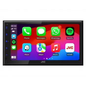 JVC KW-M695DBW automobilinis medijos imtuvas Juodas Wi-Fi 200 W Bluetooth