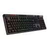 Mechaninė žaidimų klaviatūra MSI STRIKE PRO WIRELESS — pilno dydžio, USB + Bluetooth, RGB, QWERTY US, juoda