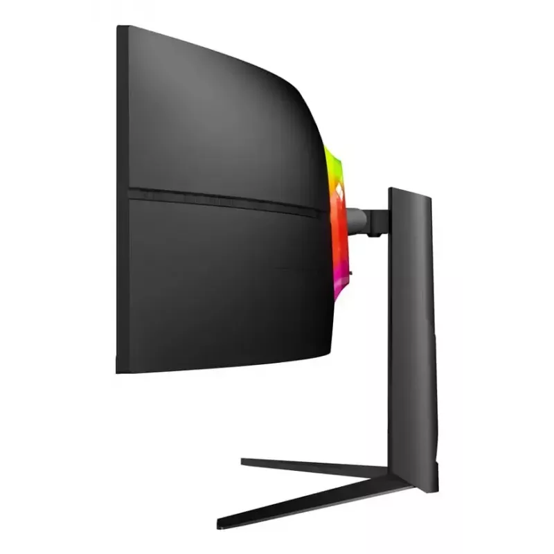 LC-Power LC-M49QCK 49 colių Dual QHD (5120×1440) lenktas VA LCD monitorius, 3 ms, 32:9, VESA, reguliuojamas aukštis, juodas