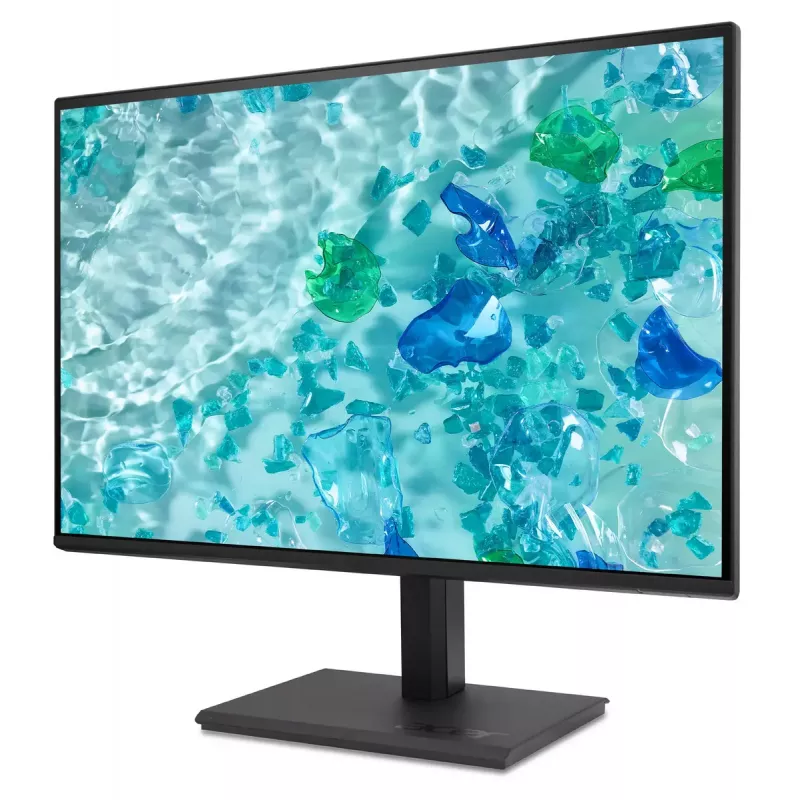 Monitorius Acer Vero B7 B277Gbemiqpruzx — 27 colių (68,6 cm), 1920×1080 Full HD, IPS, 4 ms, 120 Hz, USB-C, USB šakotuvas, garsiakalbiai, VESA, juodas