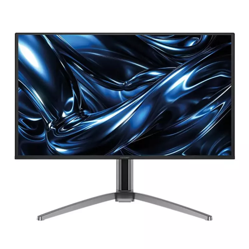LC-Power LC-M27UO 26,5 colio QD-OLED kompiuterio monitorius 3840×2160 4K Ultra HD, 0,03 ms, USB-C, VESA, antracito/juodos spalvos