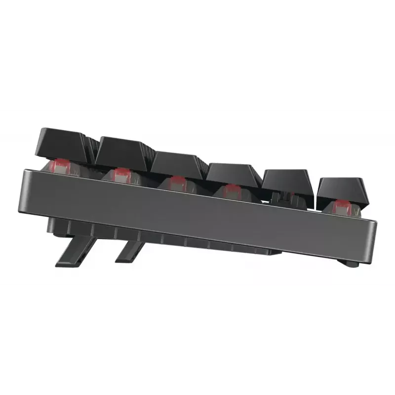 Mechaninė žaidimų klaviatūra CHERRY XTRFY Cherry MX 8.2 TKL Wireless — be skaičių bloko, QWERTZ, USB + RF + Bluetooth, RGB, juoda