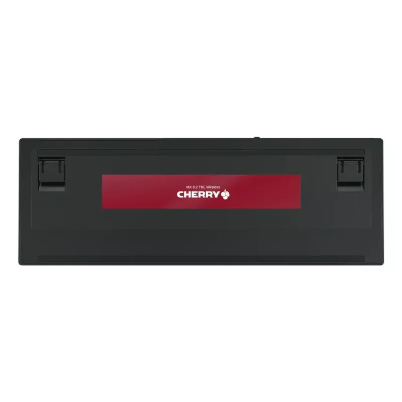 Mechaninė žaidimų klaviatūra CHERRY XTRFY Cherry MX 8.2 TKL Wireless — be skaičių bloko, QWERTZ, USB + RF + Bluetooth, RGB, juoda