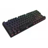 Mechaninė žaidimų klaviatūra CHERRY XTRFY Cherry MX 8.2 TKL Wireless — be skaičių bloko, QWERTZ, USB + RF + Bluetooth, RGB, juoda