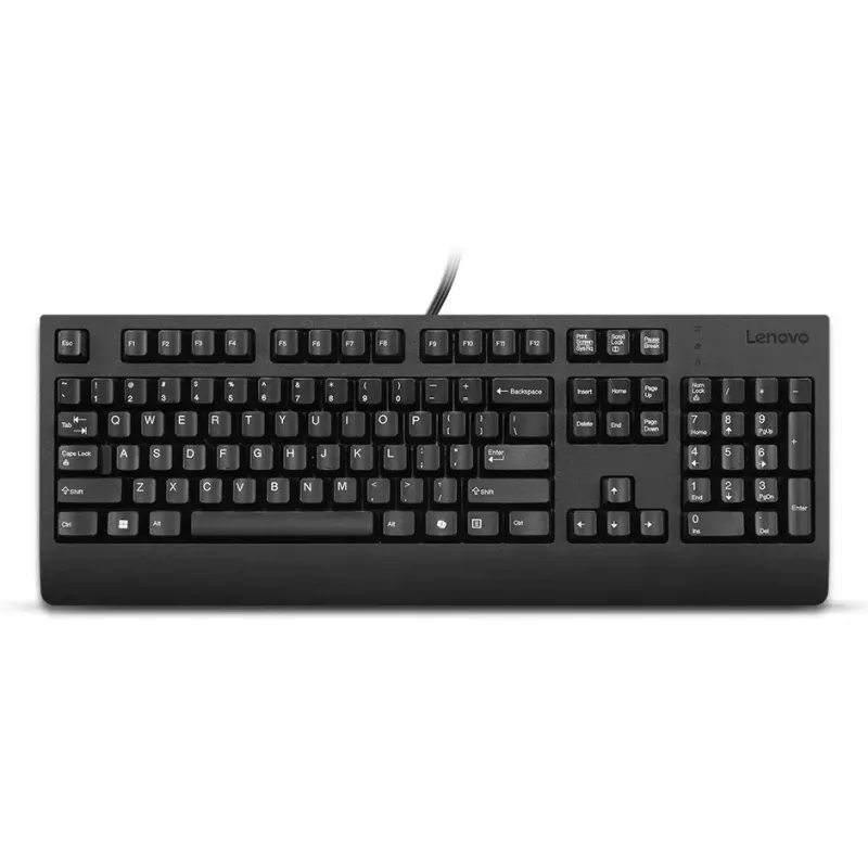 Lenovo Preferred Pro II klaviatūra, skirta namams/biurui, USB, vokiška, juoda
