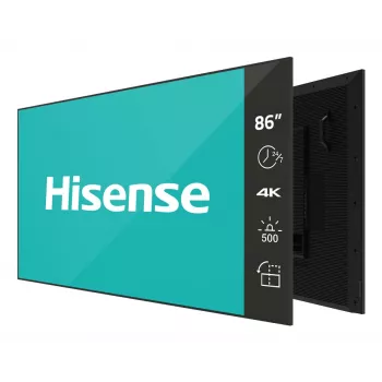 Hisense 86 colių E5QTUK QLED FHD išmanusis televizorius su Freely, skaitmenine lenta, 2,18 m (86 colių), 3840 x 2160 pikselių, Wi-Fi, 24/7