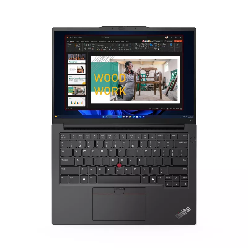 Lenovo ThinkPad E14 Gen 6 (Intel) Intel Core Ultra 5 125H nešiojamas kompiuteris 35,6 cm (14 colių) WUXGA 16 GB DDR5-SDRAM 512 GB SSD Wi-Fi 6E (802.11ax) Windows 11 Pro vokiška juoda