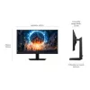 Samsung G60F kompiuterio monitorius 68,6 cm (27 colių) 2560 x 1440 pikselių Quad HD LCD juodas