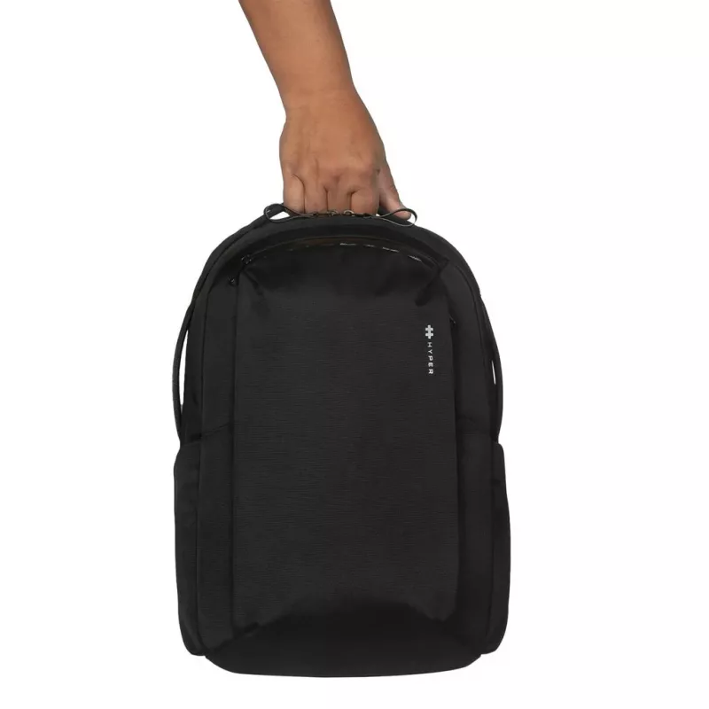 Kuprinė HYPER HyperPack HP21PBKGL nešiojamiesiems kompiuteriams iki 40,6 cm (16 colių) — juoda, PET / poliesteris