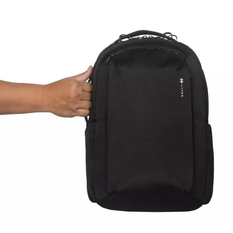 Kuprinė HYPER HyperPack HP21PBKGL nešiojamiesiems kompiuteriams iki 40,6 cm (16 colių) — juoda, PET / poliesteris