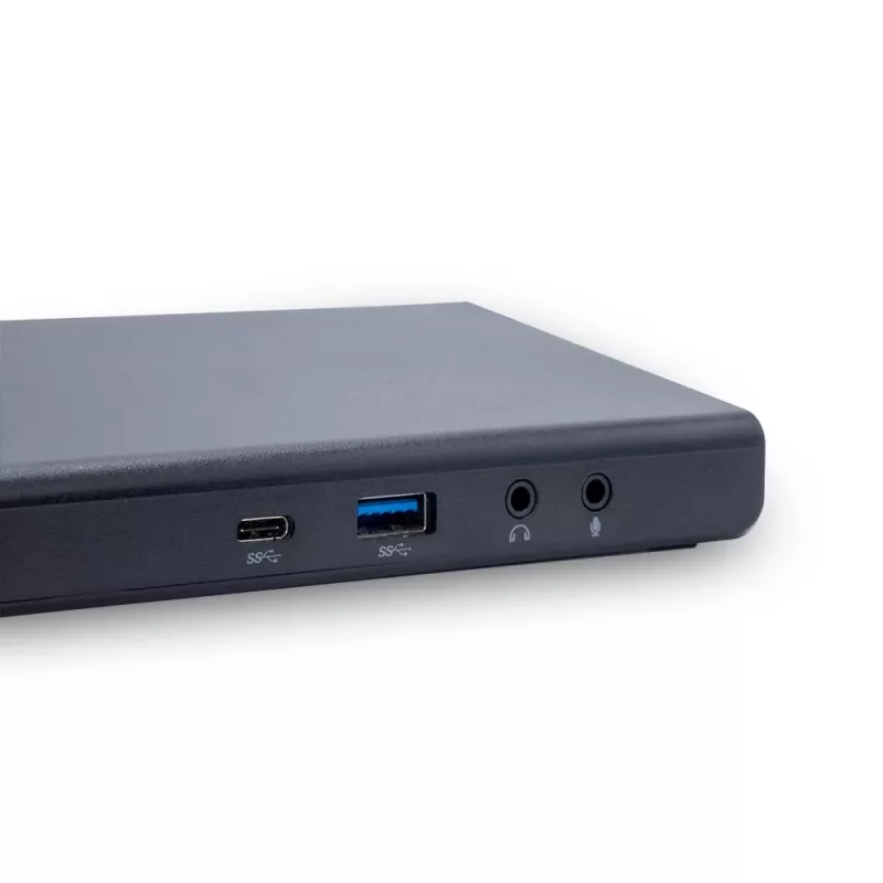 TERRA 1480374 nešiojamojo kompiuterio dokas / prievadų kopijuoklis Laidinis USB 3.2 Gen 1 (3.1 Gen 1) Type-C Juoda