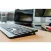 CHERRY KW 3000 klaviatūra universali RF belaidė QWERTY US International juoda