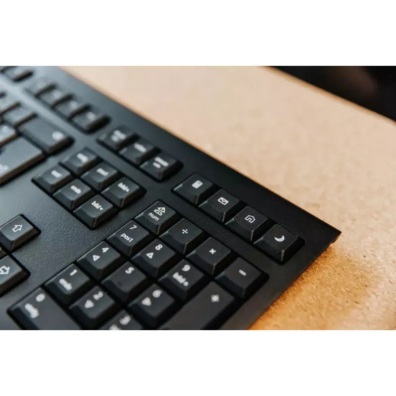 CHERRY KW 3000 klaviatūra universali RF belaidė QWERTY US International juoda