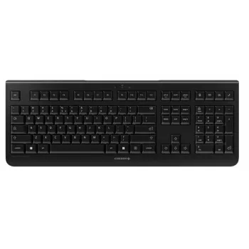 CHERRY KW 3000 klaviatūra universali RF belaidė QWERTY US International juoda